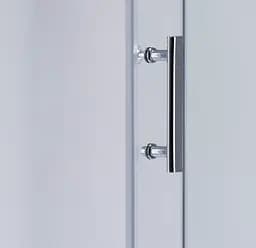 Душова кабіна з низьким піддоном Mixxus Hard SCT01-120x80x198-TR хром прозоре скло 5 мм MI6910, Універсальна, прозорий, хром - мініатюра 7