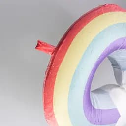Подушка для шиї Rainbow U-подібна рожевий HP-56-13P - мініатюра 3