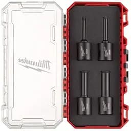 Набір алмазних коронок Diamond Max PACKOUT Milwaukee М14, діаметр 6/8/10/14мм (4шт) (сухе свердління)