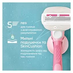 Змінні картриджі для гоління Gillette Venus Pro Comfortglide Sugarberry Scented жіночі 3 шт. - мініатюра 5