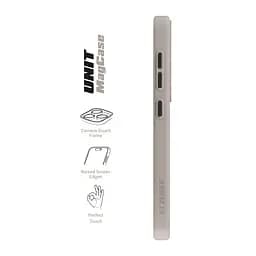 Чехол Samsung Galaxy S25 5G, Unit MagSafe, серый, прозрачный, магсейф, противоударный, магнитный, панель-накладка с поддержкой MagSafe, с поддержкой беспроводной зарядки, TPU+PC, защита всего корпуса, ударопрочный, ArmorStandart (ARM82262) - мініатюра 3