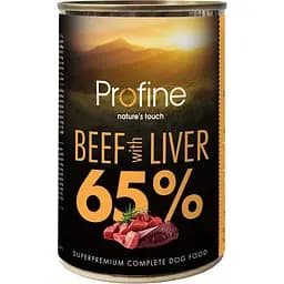 Влажный корм для собак Profine Beef and Liver с говядиной и говяжьей печенью 400 г