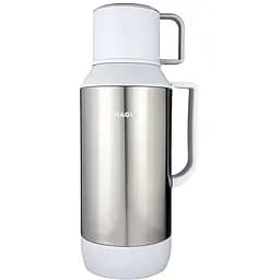 Термос Magio MG-1052S стеклянная колба 1.8 л белый (1052SМG)