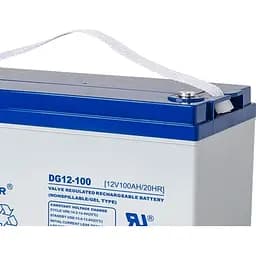 Акумулятор Ritar GEL 12V/100Ah/1200Wh [DG12-100] [125676] - мініатюра 3