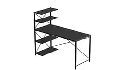 Компьютерный стол Джек 75x120x60 Черный ДСП Сосна Кембра FRD-104381