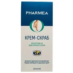 Крем-скраб для ухода за диабетической стопой Pharmea 110 мл