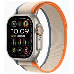 Ремінець нейлоновий для смарт-годинника Garmin 42,44,45,46,49 mm, Trail, бежевий, тканинний ремінець з регулятором довжини, на липучці, сумісний зі смарт-годинниками Garmin, ArmorStandart (ARM74231)