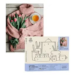 Набір для розпису по номерах "Наодинці" 40*50 см, IDEA2-GX47535, ТМ "99IDEAS"