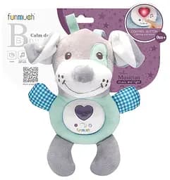 М'яка іграшка Funmuch Baby Собачка, зі світловими та музичними ефектами (FM888-4) - мініатюра 5