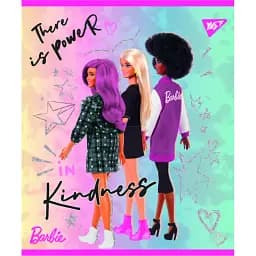 Зошит Yes Barbie А5 в лінійку 12 аркушів (766803)