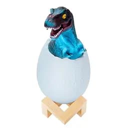 Дитячий світильник SUNROZ 3D Dinosaur Lamp лампа-нічник "Динозаврик у яйці" з пультом ДУ