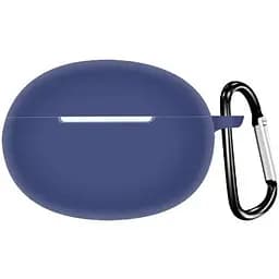 Чохол-накладка DK Silicone Candy Friendly із карабіном для Oppo Enco X2 (dark blue)