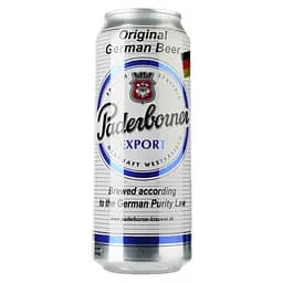 Упаковка пива Paderborner Export світле 5.5% 12 л з/б (0.5 л х 24 шт.) - мініатюра 2