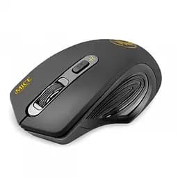 Бездротова ігрова миша мишка тиха 2000dpi iMice G-1800, чорна 