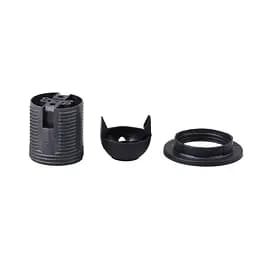 Патрон E27 NYLON 1+1+1 Black Brille 138288 - мініатюра 2