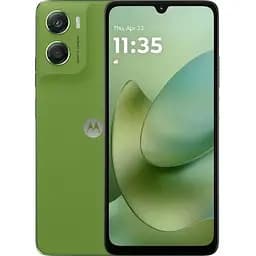 Смартфон Motorola G06, Tendril, 6.88" (1640х720, 120 Гц, LCD), MediaTek Helio G81 Extreme (8 ядер), Mali-G52 MC2, RAM 4GB, ROM