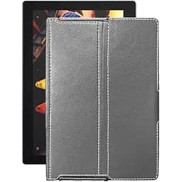 Чехол StatusCASE из экокожи для планшета Lenovo Tab 3 Plus X70L Серый