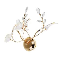 Бра Brille BKL-525W/2 G4 GD настенное накладное флористика