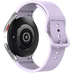 Ремінець для Samsung Galaxy Watch 4 Classic 42mm - фіолетовий ширина кріплення 20мм силікон Watchbands Color Angle (W29-4WB62202667)