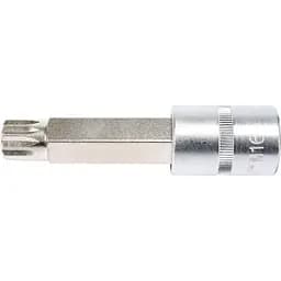 Головка торцева Yato квадрат 1/2" Spline подовжена M16 L= 100 мм (YT-04356) - мініатюра 2