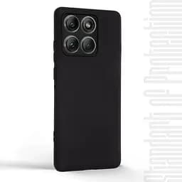 Чехол-накладка для смартфона Motorola Edge 60 Pro 5G, противоударный, силиконовый, термополиуретановый (ТПУ), с защитой камеры и корпуса, черный, защита всего корпуса, ArmorStandart (ARM85836) - мініатюра 2