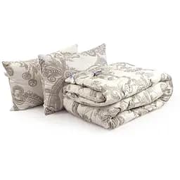 Набор одеяла и 2 подушки Luxury бежевый (172.29ШЕУ_Luxury)