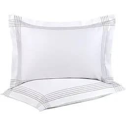 Набор наволочек Penelope Loe stone, 50х70 см, белый, 2 шт. (svt-2000022321686)