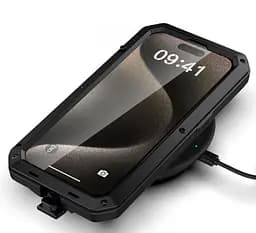 Протиударний чохол Primo Doom Armor для смартфона Apple iPhone 16 Pro Black - мініатюра 5