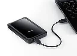 Зовнішній жорсткий диск 2.5" USB 1.0TB Apacer AC532 Black (AP1TBAC532B-1) - мініатюра 3