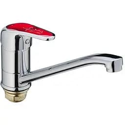 Смеситель для кухни Haiba Magic 22 см Red HB0669)