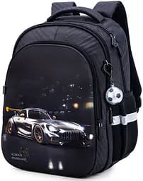 Ортопедический рюкзак в школу для мальчика School Standard с Машиной 38х30х18 см для первоклассника (150-8)