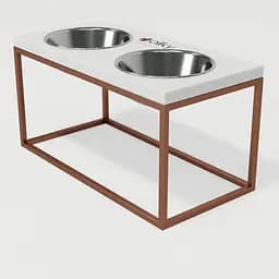 Hollky Base L — миски на підставці для середніх і великих собак (2 × 0,95 л) - мініатюра 9