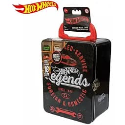 Контейнер Hot Wheels для 18 машинок вінтажний чорний (HWCC22B)