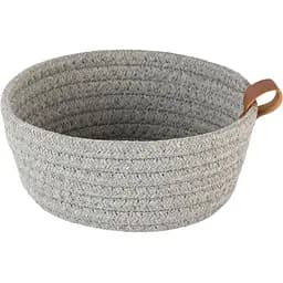 Кошик плетений МВМ My Home (MVM) TH-33 S 16х6.5 см сірий (TH-33 S GRAY)