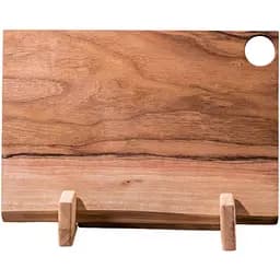 Дощечка горіхова EcoWalnut Живий край M 190x290x18 мм (EK-18.1)