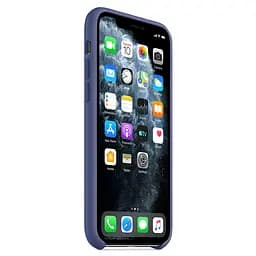 Чохол Silicone Case без Logo AA для Apple iPhone XS Max 6.5" Синій / Aqua Blue - мініатюра 3