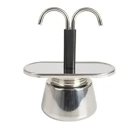 Кавоварка Bo-Camp Stainless Steel 2-cups Silver (2200545) - мініатюра 2