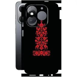 Захисна плівка StatusSKIN для Tecno Spark 20 Корпус Вініл Вишиванка 1