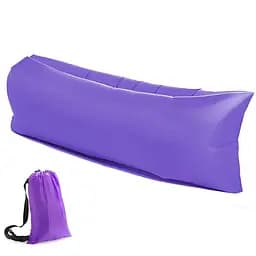 Ламзак пляжний надувний матрац  Good Idea AIR SOFA водонепроникний нейлон 180х70 см фіолетовий 