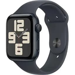 Apple Watch SE 2 2024 GPS 44mm Midnight Aluminium Case with Midnight Sport Band M/L MXEK3 - мініатюра 2