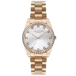 Жіночий наручний годинник Lee Cooper Santorini Gold (Золотистий)