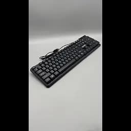 Комплект дротовий XSTRIKE X-1012, клавіатура та миша, USB, мембранна клавіатура, чорний - мініатюра 2