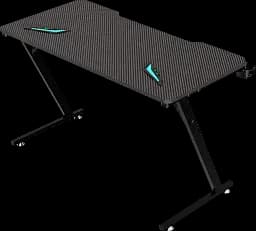 Геймерський комп'ютерний стіл GT Racer T-1213, 120x60x73  Black (T-1213 (120x60x73) Black) - мініатюра 9