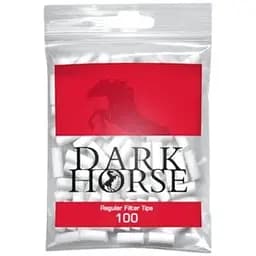 Фильтры для самокруток Dark Horse 8 мм 100 шт.