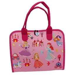 Дитяча розвиваюча сумочка-логіка XX4028 тактильні, розвиваючі вправи, з фетру