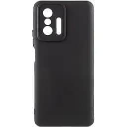 Чохол Silicone Cover Lakshmi Full Camera A для Xiaomi 11T / 11T Pro Чохли, Чорний / Black, Силікон, Накладка