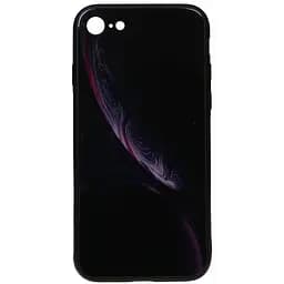 Чохол-накладка Toto Print Glass Space Case Apple iPhone 7/8/SE 2020 Black