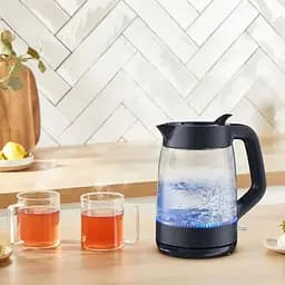 Чайник електричний Tefal Morning Glass Kettle 1.7 л чорний (KO2G08E0) - мініатюра 8