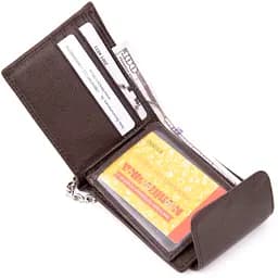 Портмоне унісекс з ланцюжком Vintage 11х9х1 см acs0016980 - мініатюра 3