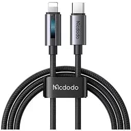 Кабель Mcdodo Type-C to Lightning 36W Cable With Breathing Light 1,2 м Черный